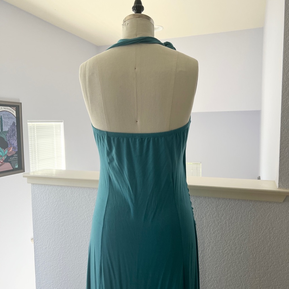 Ocean Blue Halter Dress from Newport News, size M - Picture 5 of 7